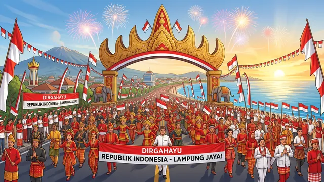 Ucapan Hari Kemerdekaan Republik Indonesia — Lampung