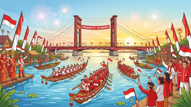 Ucapan Hari Kemerdekaan Republik Indonesia — Palembang