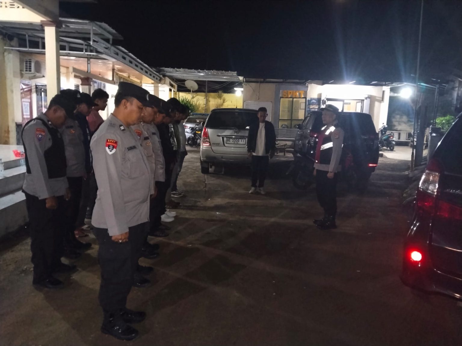 Polres Lampung Timur Bersama Polsek Batanghari Gelar Patroli “Janji Jaga” Antisipasi C3