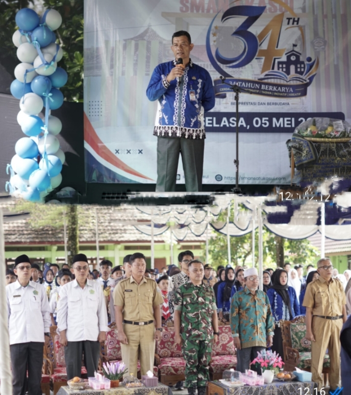 SMAN 01 Kasui Gelar Saka Day dalam Rangka HUT ke-34, Meriahkan dengan Berbagai Perlombaan