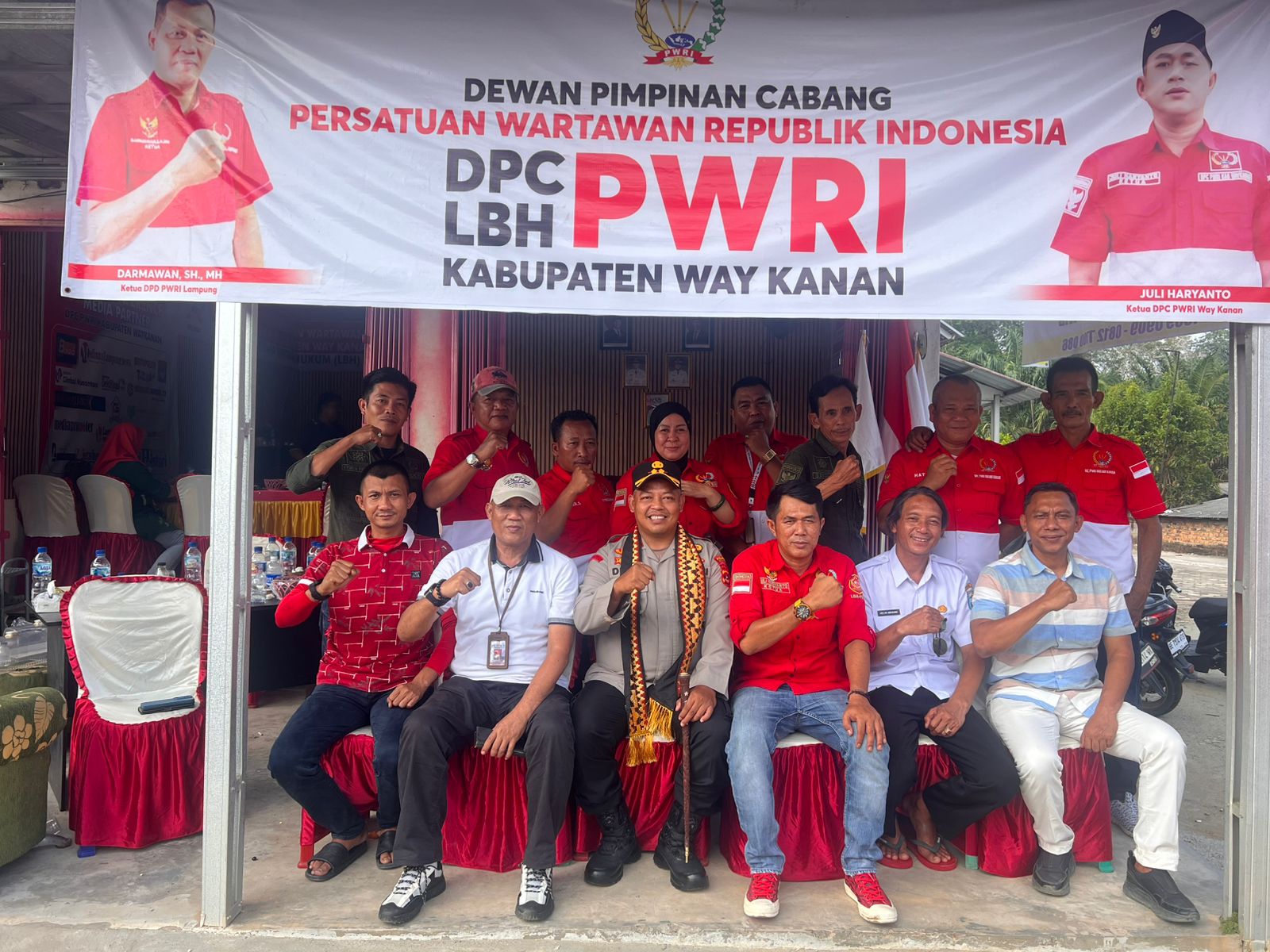 Jelang Kunjungan Kapolres, Ketua PWRI Way Kanan Sambut Baik Agenda Silaturahmi di Kantor PWRI